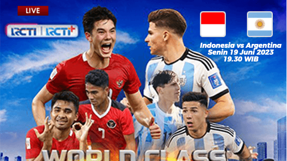 Prediksi Timnas Indonesia vs Argentina pada FIFA Matchday 2023, 19 Juni 2023 Live RCTI