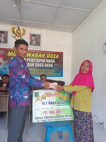 BLT-Dana Desa Perdana Tahun 2023 Desa Tenggulang Baru Sesuai Permenkeu RI Nomor 201 Tahun 2022-4