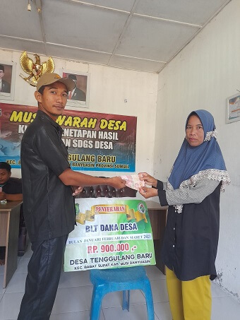 BLT-Dana Desa Perdana Tahun 2023 Desa Tenggulang Baru Sesuai Permenkeu RI Nomor 201 Tahun 2022-7