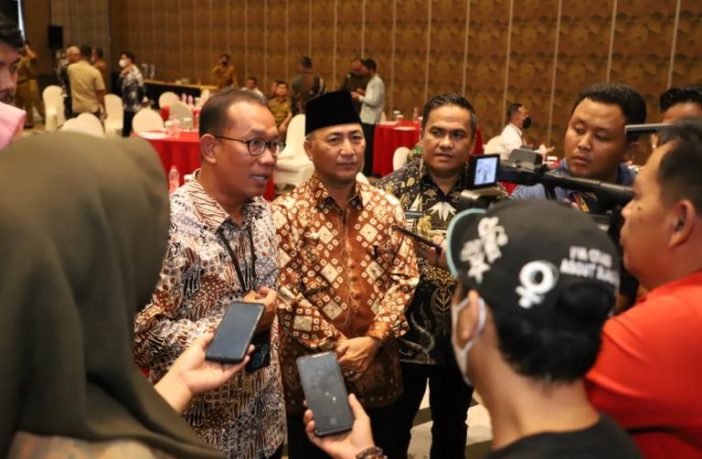 Penandatanganan Kerjasama Pembangunan Fiber Optik Di Kabupaten Muba