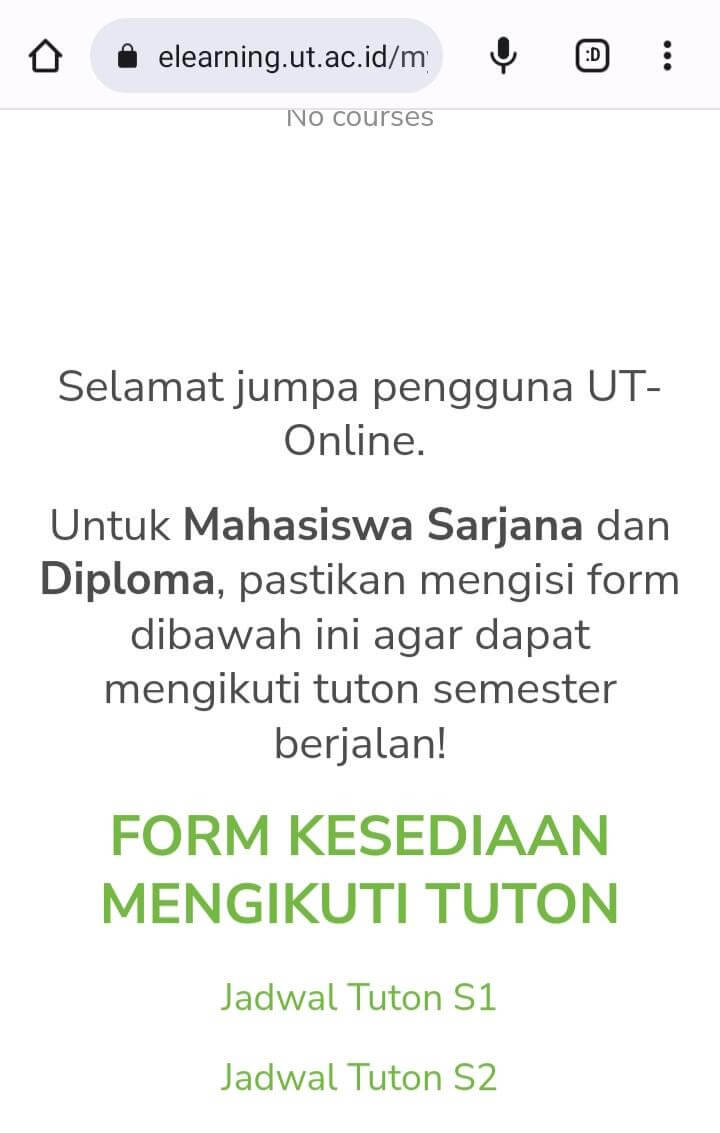 cara aktivasi Tuton universitas terbuka-7