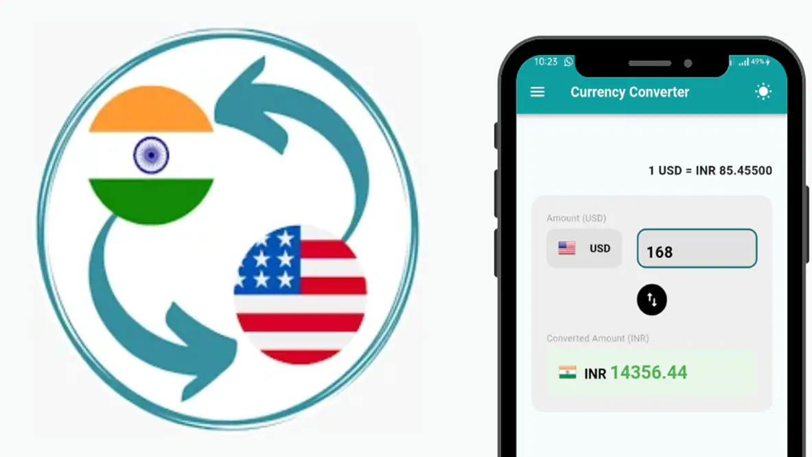 USD to INR Currency Converter Real-Time United States Dollar to Indian Rupee Exchange Rate Calculator