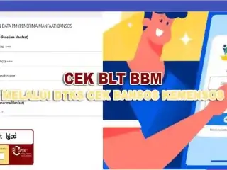 Cek Bantuan Langsung Tunai atau BLT BBM melalui DTKS Cek Bansos Kemensos