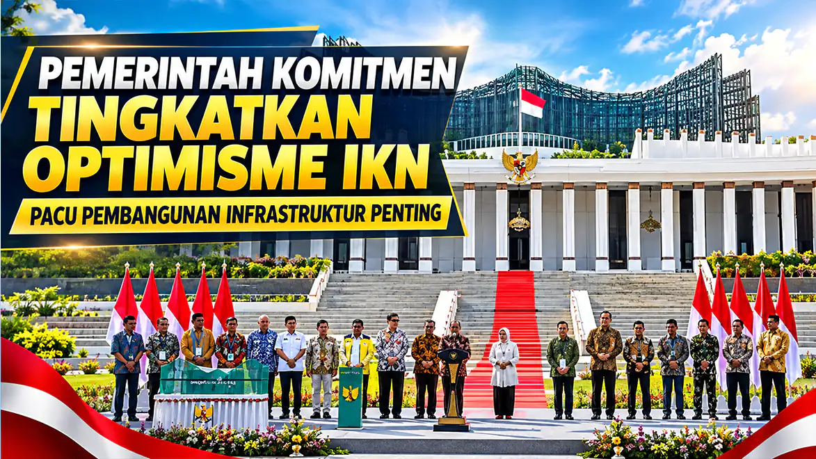 Pemerintah Berkomitmen Tingkatkan Optimisme IKN dengan Memacu Pembangunan Infrastruktur Penting