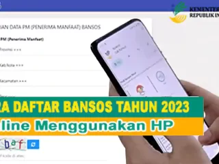 Cara Daftar DTKS Online Lewat HP Agar Bisa Dapat Bansos 2023, PKH dan BPNT