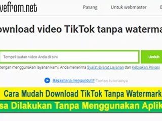 Cara Mudah Download TikTok Tanpa Watermark, Bisa Dilakukan Tanpa Menggunakan Aplikasi