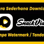 Cara Sederhana Download Video Snack Tanpa Watermark