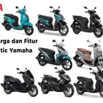 Daftar Harga dan Fitur Motor Matic Yamaha Terbaru 2023