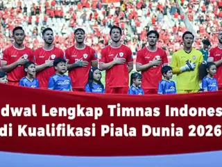 Jadwal Lengkap Timnas Indonesia di Kualifikasi Piala Dunia 2026