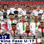 Prediksi Amerika Serikat U-17 vs Burkina Faso U-17 di Piala Dunia U-17 2023