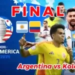 Prediksi Argentina vs Kolombia di Final Copa America 2024