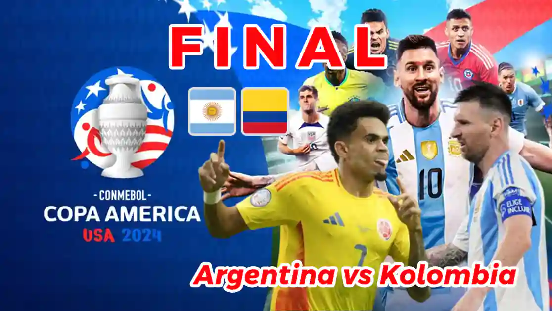 Prediksi Argentina vs Kolombia di Final Copa America 2024