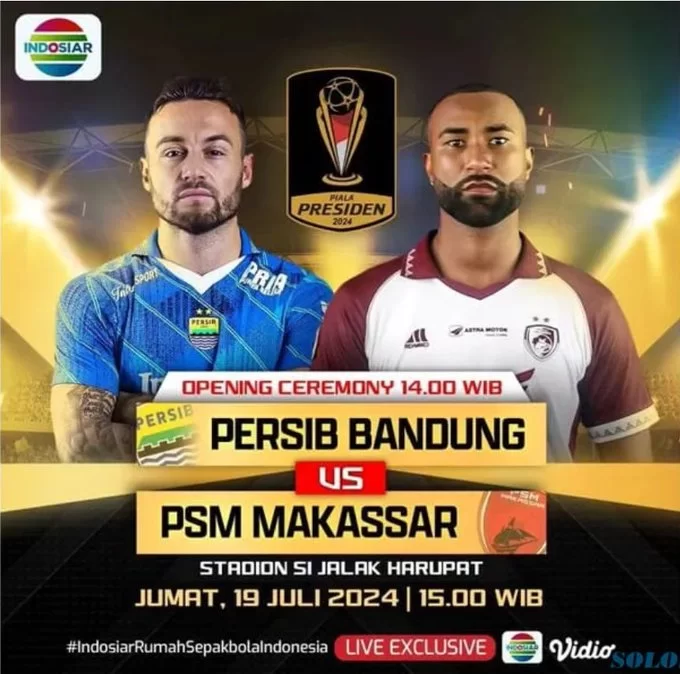 Partai Pembuka Persib Bandung vs PSM Makassar