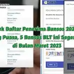 Kementerian Sosial menyalurkan bantuan sosial (bansos) tunai Program Keluarga Harapan (PKH) dan BPNT Sembako menjelang puasa Ramadhan 1444 H.