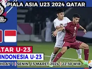 Hasil Qatar vs Indonesia di Grup A Kualifikasi Piala Asia AFC U23 2024