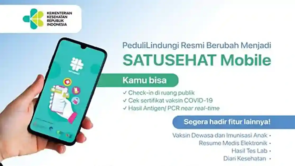 Kementerian Kesehatan RI akan memangkas sistem pelaporan kesehatan melalui SATUSEHAT. Platform tersebut mempersingkat pelaporan kesehatan yang dilakukan oleh tenaga kesehatan dari yang semula melalui 400 aplikasi menjadi 8 aplikasi.