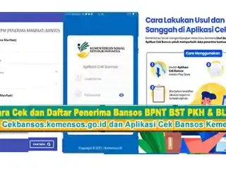 Cara Cek dan Daftar Penerima Bansos BPNT BST PKH & BLT BBM di Cekbansos.kemensos.go.id