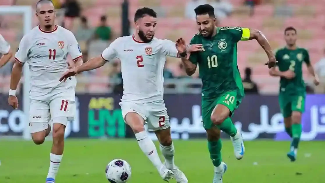 Timnas Indonesia sukses menahan imbang Arab Saudi dengan skor 1-1 dalam laga perdana Grup C putaran ketiga Kualifikasi Piala Dunia 2026 Zona Asia di King Abdullah Sports City, Jeddah, Jumat (6/9/2024) dini hari WIB.