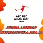 Jadwal dan Klasemen Kualifikasi Piala Asia U-20 2025