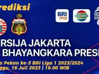 Prediksi Persija Jakarta vs Bhayangkara FC pada pekan ke-3 BRI Liga 1 2023/2024, 16 Juli 2023