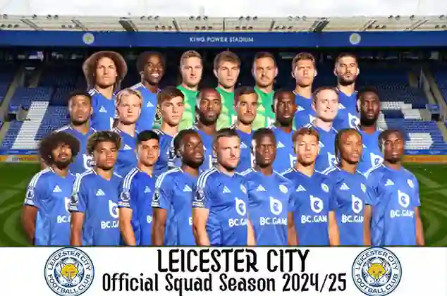 Squad Leicester City 2024/2025. (c) GettyImages/worldfootball.net