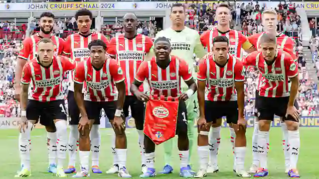 Squad PSV Eindhoven 2024/2025 (c) GettyImages/worldfootball.net