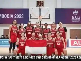 Timnas Basket Putri Raih Emas dan Ukir Sejarah di SEA Games 2023 Kamboja