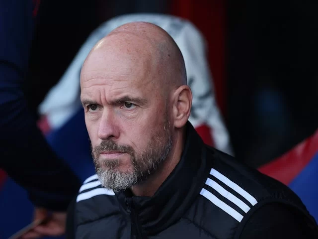 Manajer Manchester United Erik ten Hag pada 21 September 2024. (c) Imago