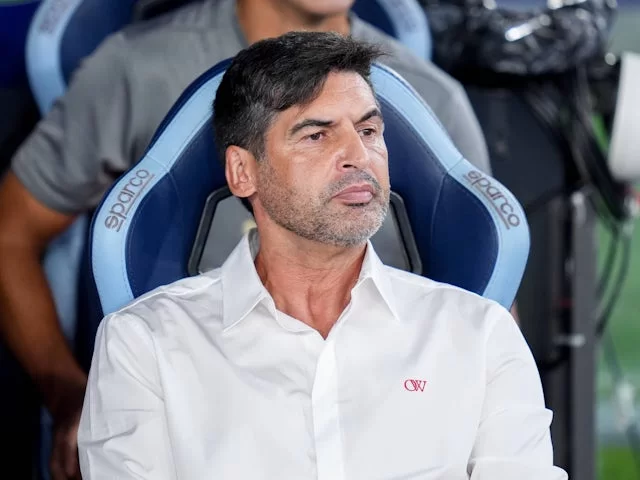 Paulo Fonseca, pelatih kepala AC Milan, pada 31 Agustus 2024. (c) Imago