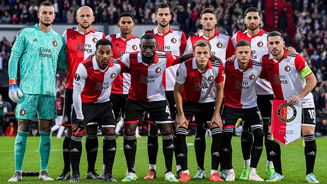 Squad Feyenoord 2024/2025. (c) voetbal.com