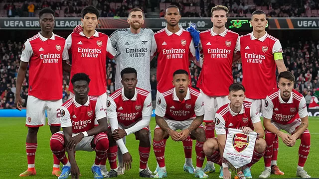 Squad Arsenal 2024/2025 (c) GettyImages/worldfootball.net