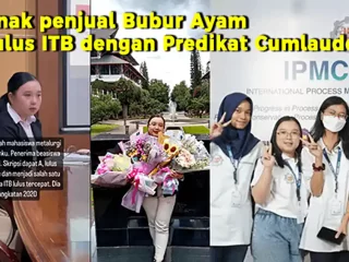 Anak Penjual Bubur Ayam Lulus ITB dengan Predikat Cumlaude