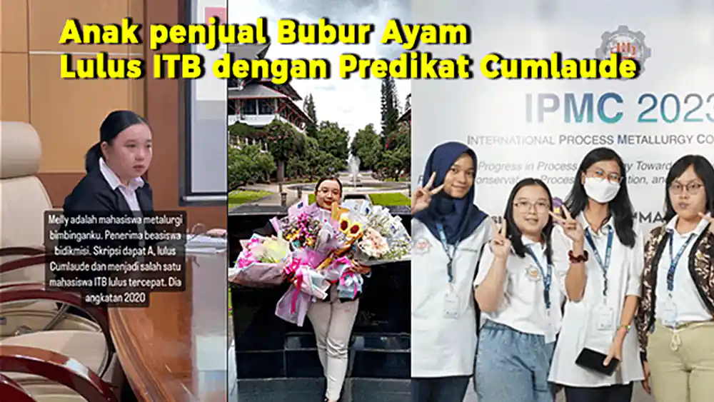 Anak Penjual Bubur Ayam Lulus ITB dengan Predikat Cumlaude