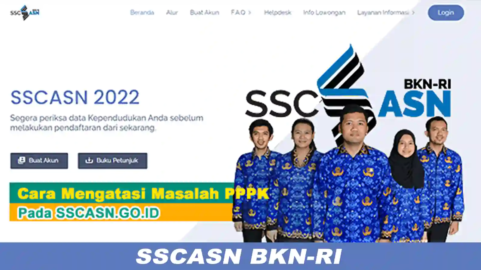 Cara Mengatasi Masalah PPPK di SSCASN.GO.ID