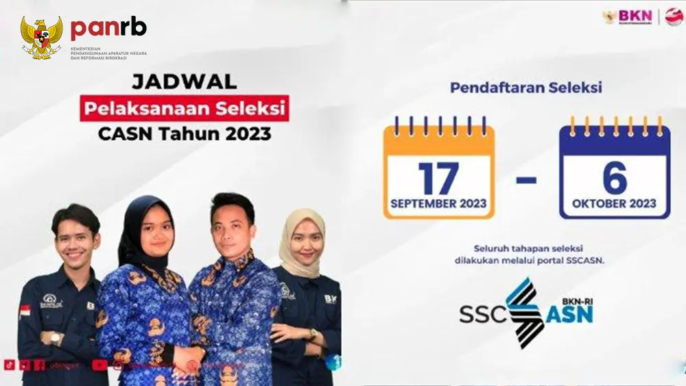 Jadwal CPNS 2023 Resmi Telah Dirilis Badan Kepegawaian Negara (BKN), Berikut Tanggalnya