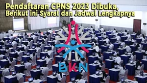 Pendaftaran CPNS 2023 Dibuka, Berikut ini Syarat dan Jadwal Lengkapnya