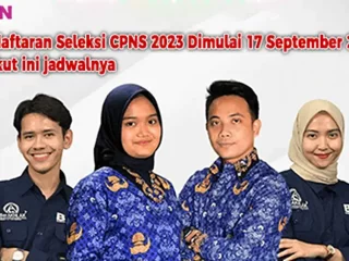 Pendaftaran Seleksi CPNS 2023 Dimulai 17 September 2023, berikut ini jadwalnya