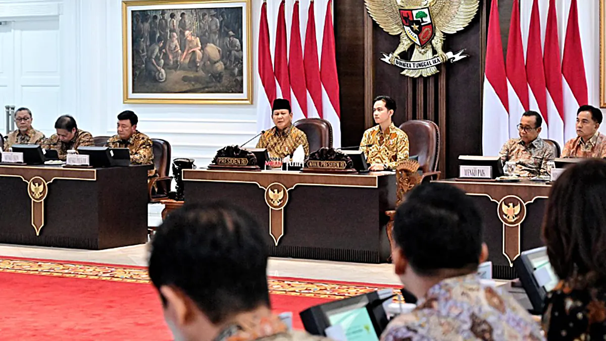 Pimpin SKP Perdana, Presiden Prabowo Tekankan Pentingnya Persatuan Nasional dan Kedaulatan Bangsa