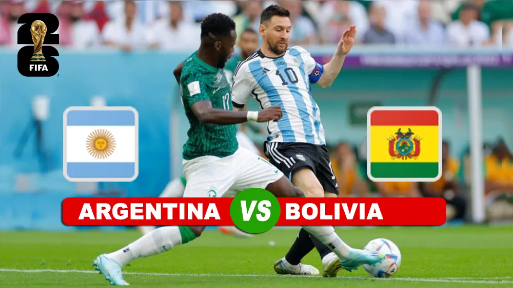 Prediksi Argentina vs Bolivia di Matchday 10 Kualifikasi Piala Dunia 2026 zona CONMEBOL