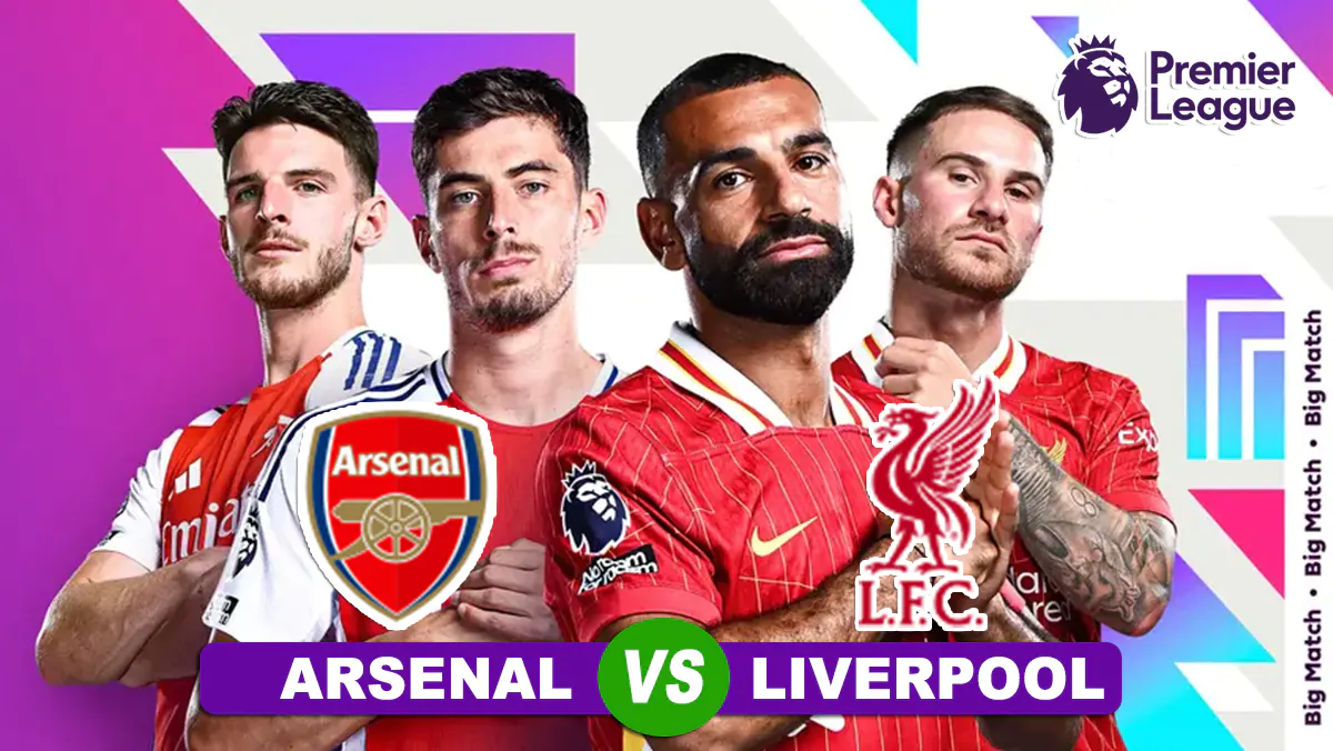 Prediksi Arsenal vs Liverpool di Pekan ke-9 Premier League 2024/2025