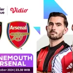 Prediksi Bournemouth vs Arsenal di Pekan ke-8 Premier League 2024/2025