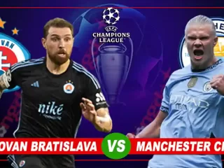 Prediksi Slovan Bratislava vs Manchester City di Matchday 2 Liga Champions 2024-2025