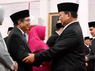 Presiden Prabowo Subianto Lantik Sejumlah Pejabat Negara