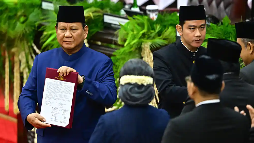 Resmi Prabowo Subianto dan Gibran Rakabuming Raka Jadi Pemimpin Baru Indonesia