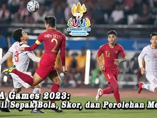 SEA Games 2023: Hasil Sepak Bola, Skor, dan Perolehan Medali