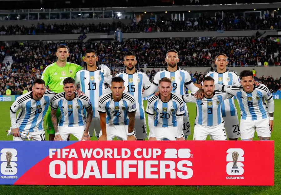 Squad Argentina di Kualifikasi Piala Dunia 2026. @ Reuthers