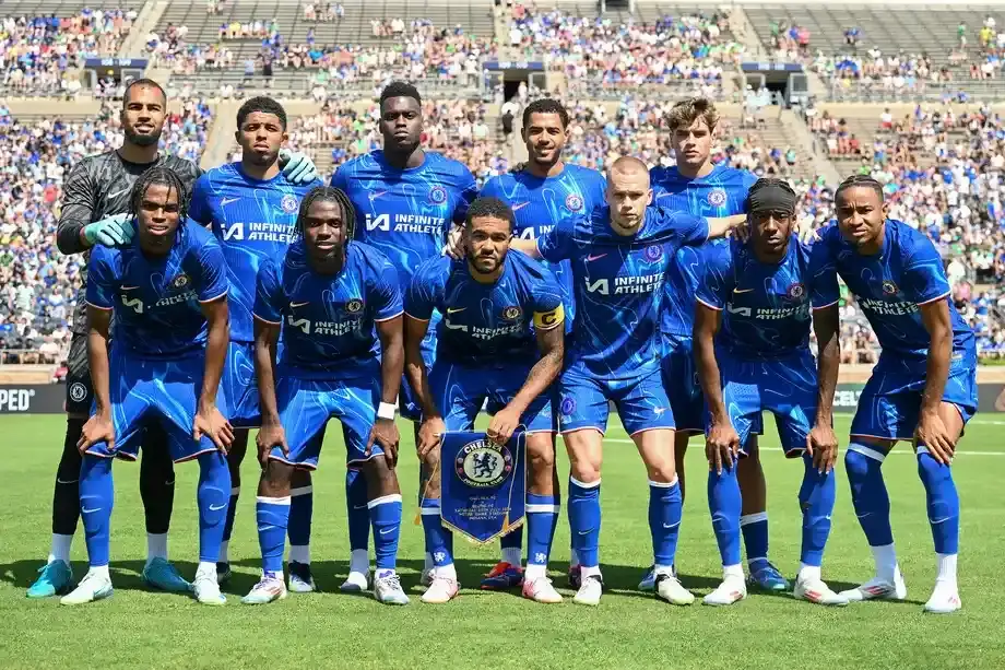 Squad Chelsea 2024/2025. Foto: Darren Walsh/Chelsea FC by Getty Images