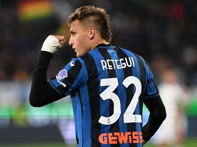 Mateo Retegui dari Atalanta BC, Oktober 2024. (c) Imago