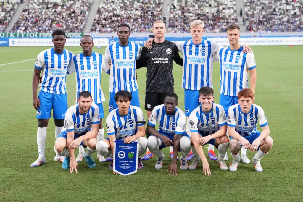 Squad Brighton 2024/2025. Foto: The Athletic