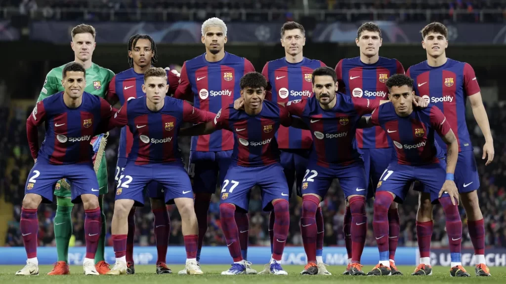 Squad Barcelona 2024/2025 (c) 90min.com